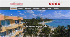 Desktop Screenshot of caribeparaisojuandolio.com